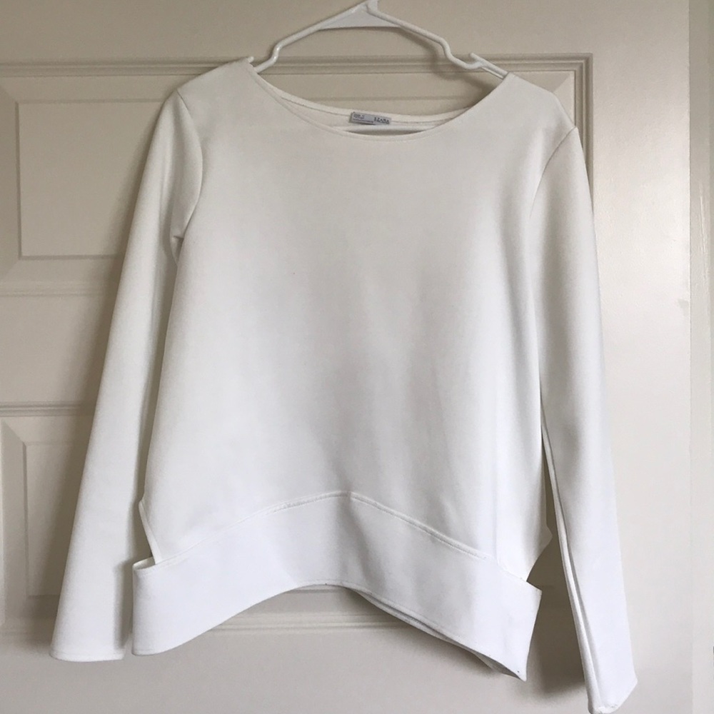 Zara Top with Side Cutouts Size S